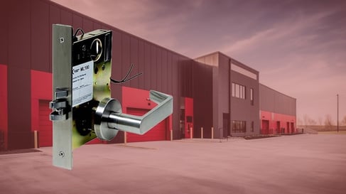 Mortise Lock and Building