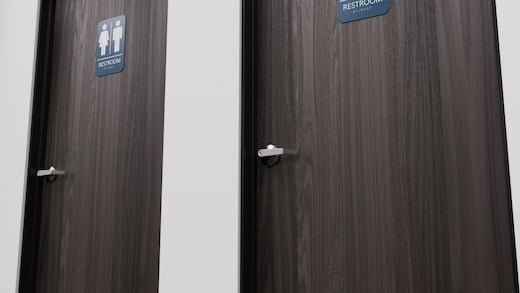 Restroom Doors